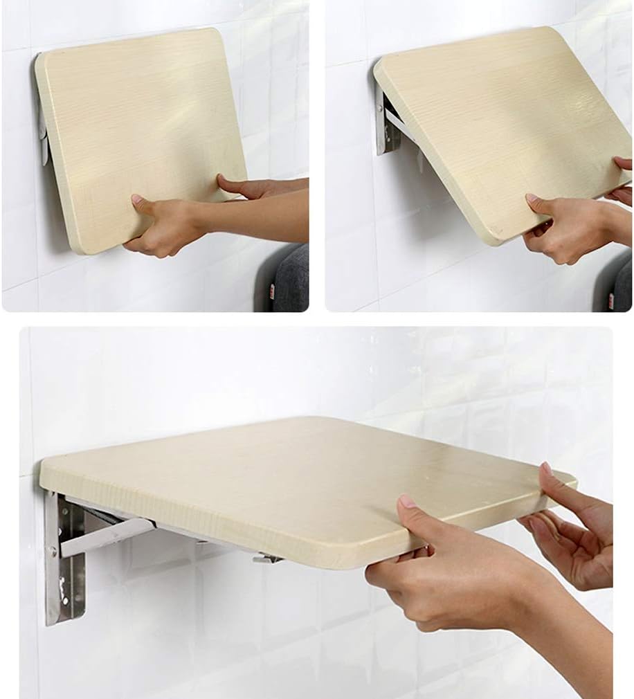 mesa plegable flotante de madera montado en la pared, escritorio para ordenador portátil, mesa infantil, mesa de trabajo, mesa de comedor, con
