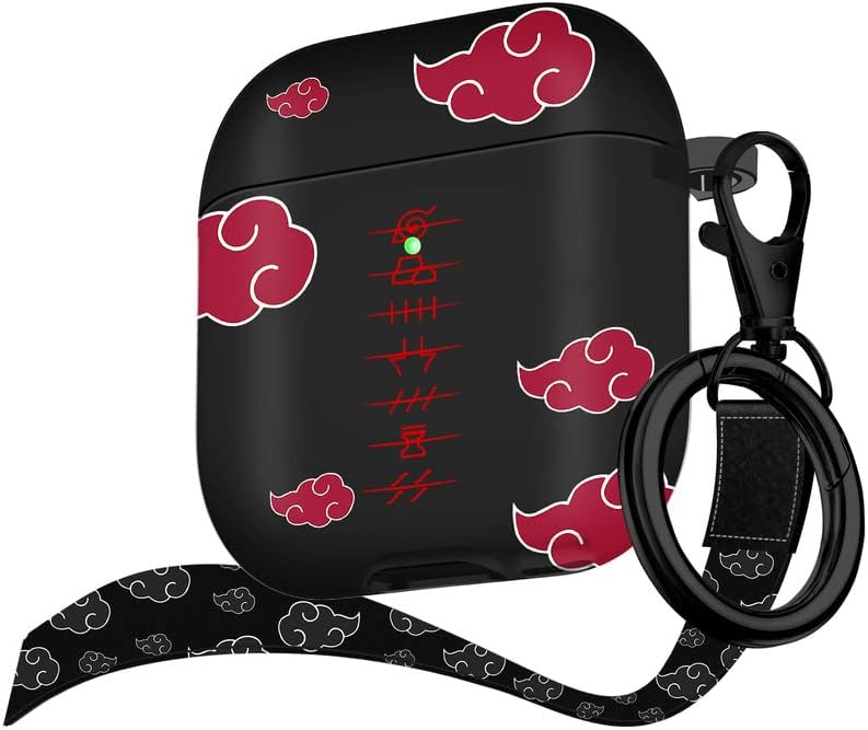 Maxjoy Funda para Airpods, diseño de dibujos animados de anime para Airpods de 1 y 2 generación, funda para Air Pods para hombres, niños y niñas,