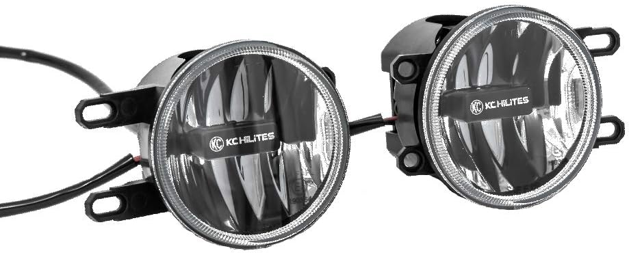 KC HiLiTES Luz antiniebla LED transparente 500 Gravity G4 – Sistema de paquete par