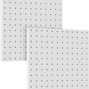 Tablero de clavijas, se adapta a ganchos de metal de 18 pulgadas, organizador de pared de 24 x 12 pulgadas para sala de manualidades, garaje, Tablero de clavijas, se adapta a ganchos de metal de 18 pulgadas, organizador de pared de 24 x 12 pulgadas para sala de manualidades, garaje,