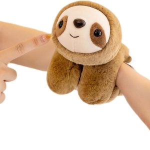 Pulsera de animales de perezoso para recuerdos de fiesta, pulseras de peluche de 10 pulgadas, juguete de peluche, regalo de fiesta de cumpleaños de Pulsera de animales de perezoso para recuerdos de fiesta, pulseras de peluche de 10 pulgadas, juguete de peluche, regalo de fiesta de cumpleaños de