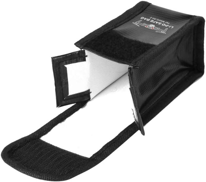 O’woda Lipo – Bolsa de batería para DJI Air 2S  Mavic Air 2, paquete de 3 baterías de almacenamiento y protección de carga con tapa protectora de