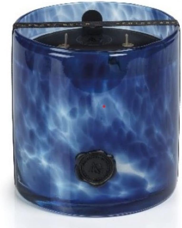 SEA Salt and Coastal Mist Zodax Apothecary Guild Opal – Vela en tarro grande con 3 mechas perfumada en tarro  50 onzas