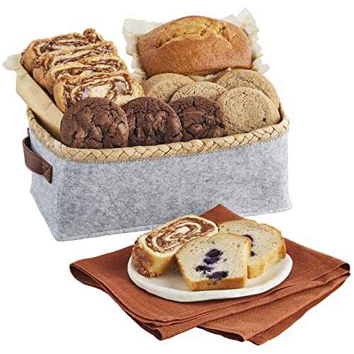 Harry & David Baker’s Best Basket – Galletas con chispas de chocolate – Regalo perfecto de agradecimiento – Regalos de postre para mujeres, hombres,