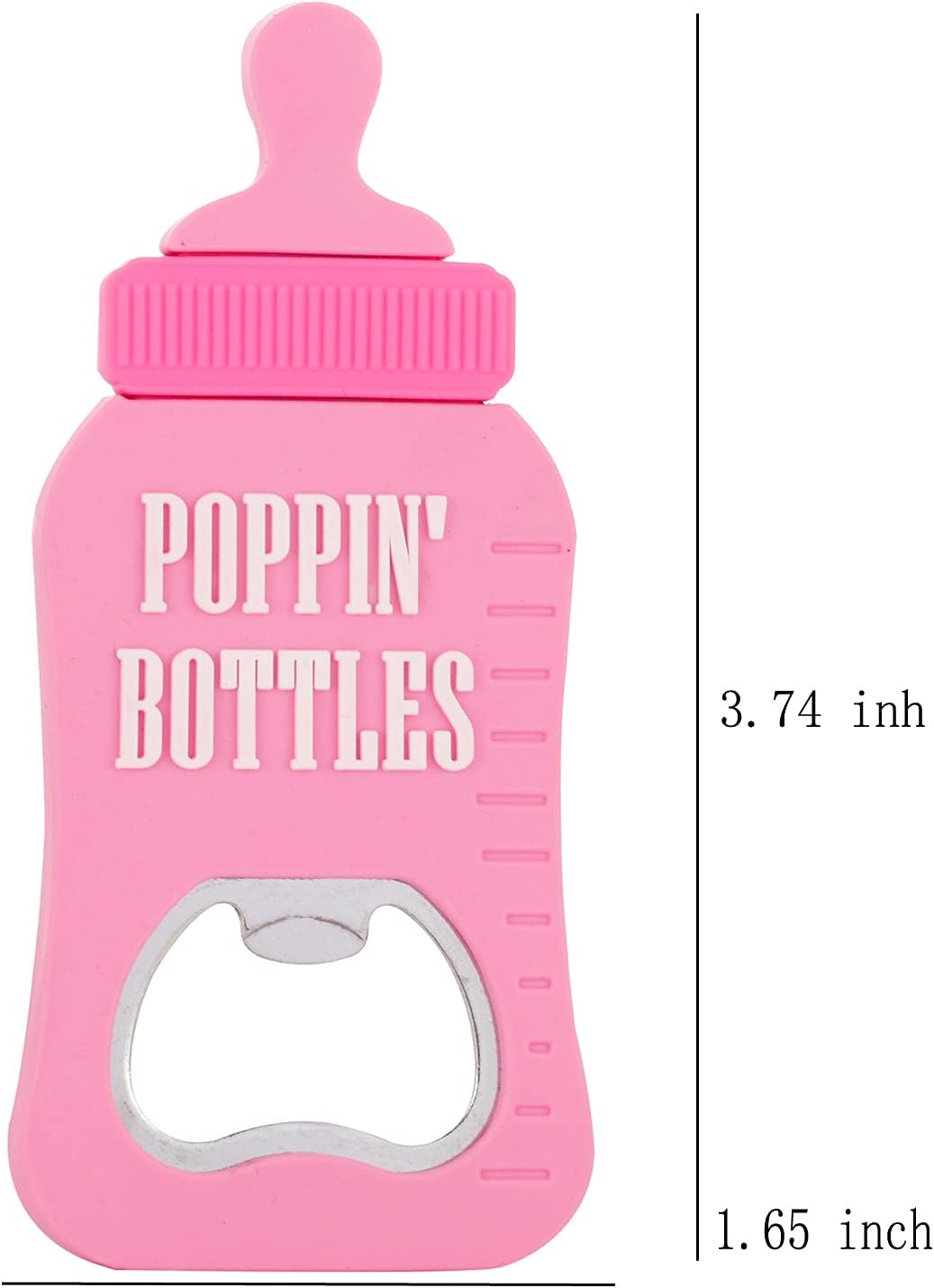 1 abrebotellas, regalo para baby shower, regalo para invitados, regalo de fiesta de baby shower, souvenirrecuerdodecoración, imán de nevera, abridor