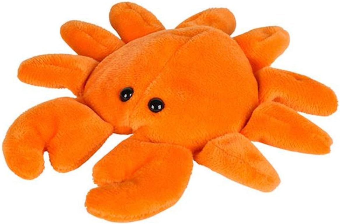 Forest & Twelfth Cangrejo de peluche, mini juguete de peluche para niños, recuerdos de fiesta en el océano y bolsas de golosinas, premios de caja