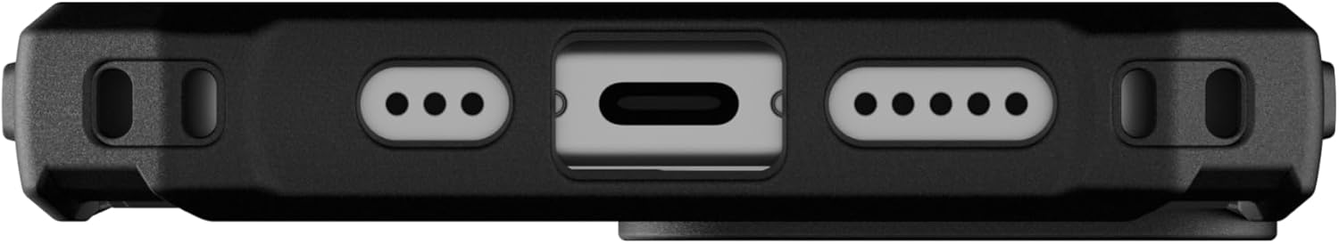 URBAN ARMOR GEAR UAG – Funda compatible con iPhone 15 de 6.1 pulgadas, Pathfinder color negro, imán integrado compatible con carga MagSafe, funda