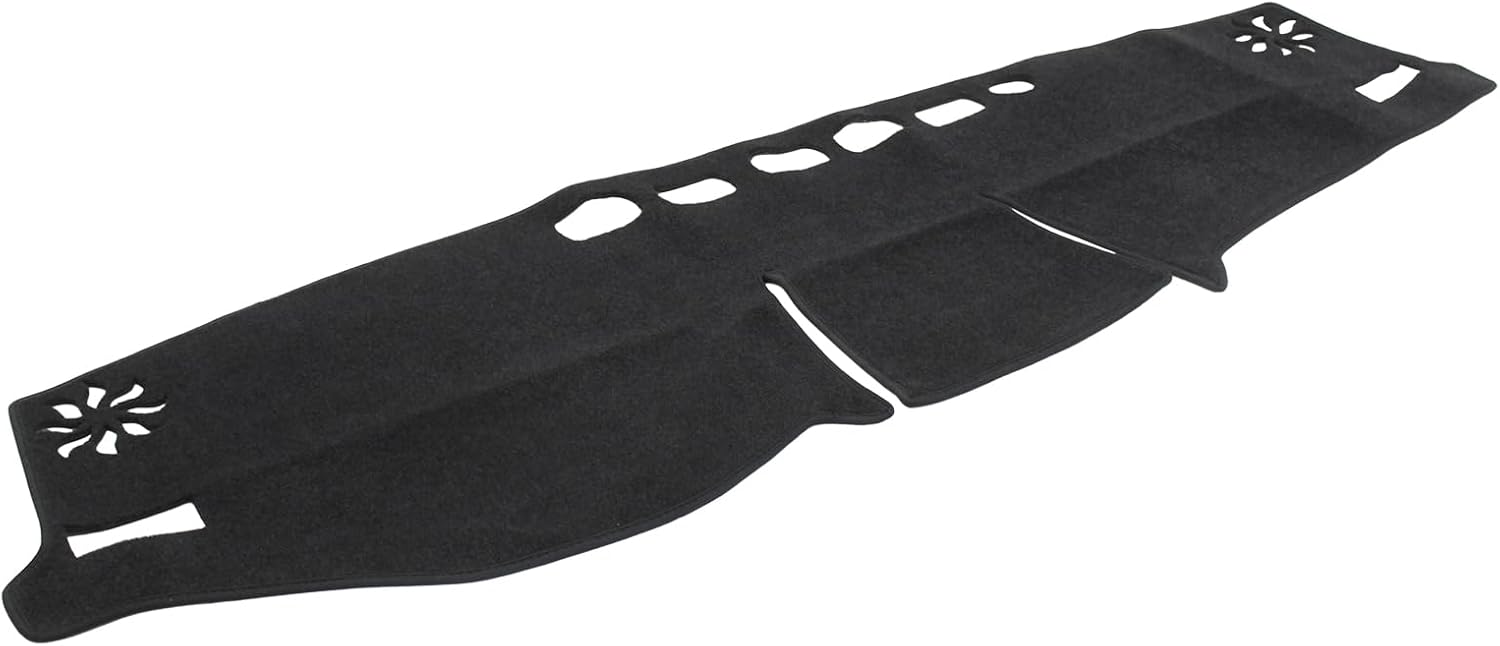 XtremeAmazing Cubierta de salpicadero para Toyota RAV4 2019-2023, protector solar, color negro