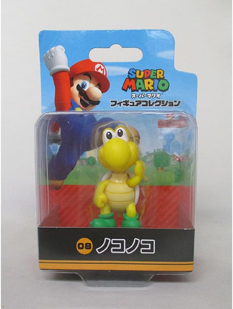 Sanei Boeki Super Mario Figura Colección Koopa Troopa 1.57 x 1.57 x 1.96 pulgadas FCM-008 Japón Import con bolígrafo táctil original Stylus