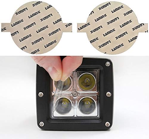 Lamin-x Cubiertas transparentes de luz antiniebla de ajuste personalizado para Honda Civic HatchbackFK8 Type R (16-21)