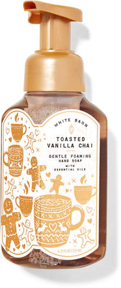 White Barn Candle Company Bath and Body Works – Jabón de manos suave con aceites esenciales, 8.75 onzas líquidas, invierno 2020, muchos aromas