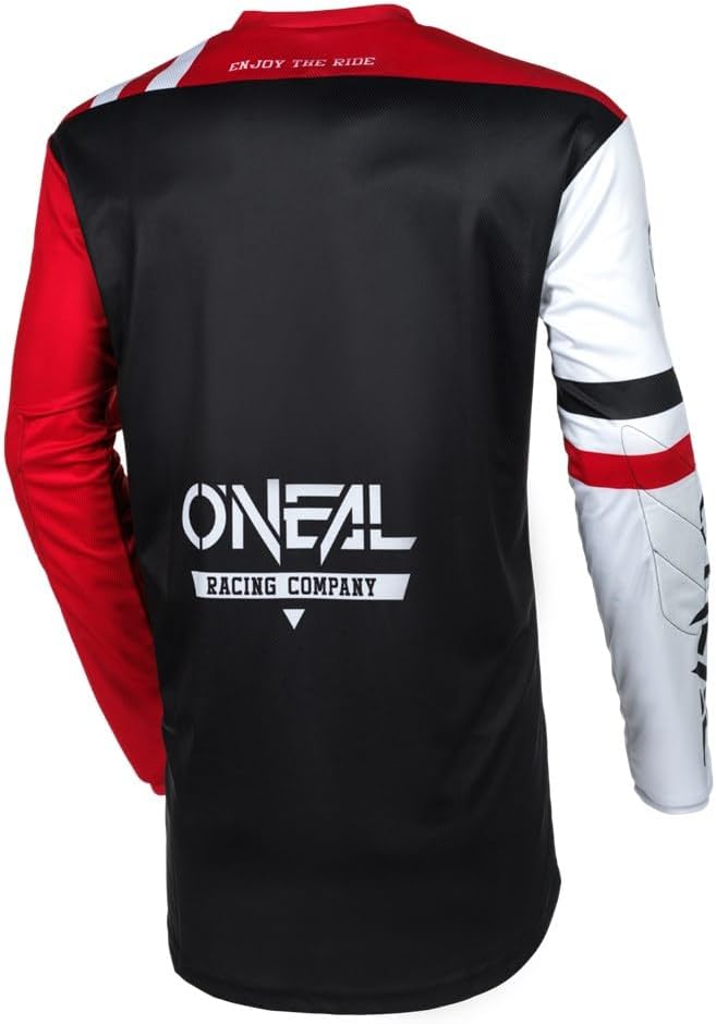 O’Neal 2024 Element Warhawk Motocross Offroad Jersey Combo de pantalón, Negroblancogris