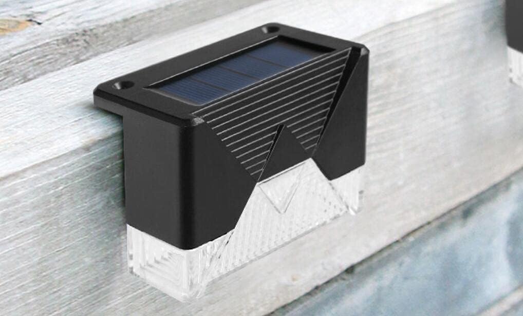CTKcom Luces solares para exteriores, impermeables, 2 LED, impermeables, alimentadas por energía solar, para jardín, piscina, patio, terraza,