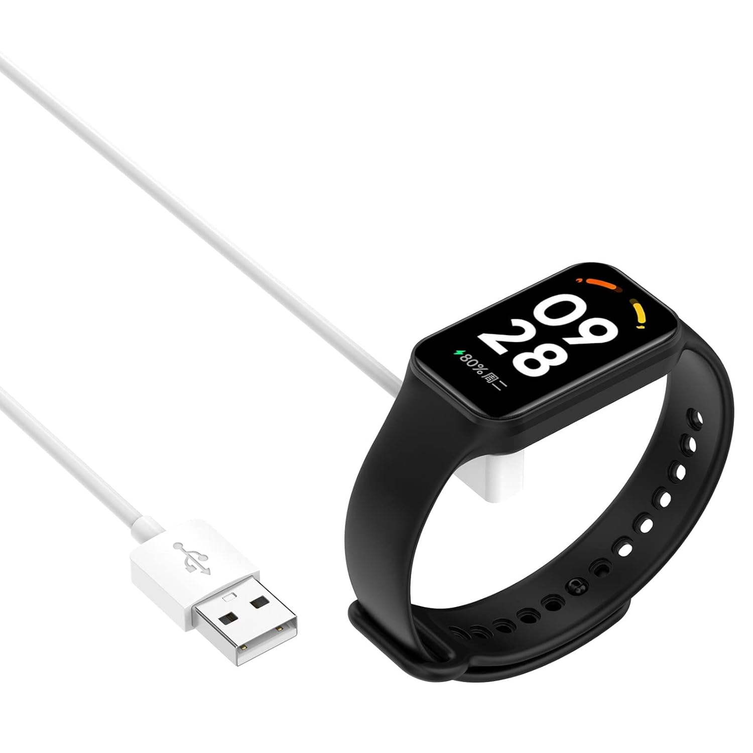 Cargador USB para Xiaomi Smart Band 8 Pro, MI 8, MI 7 ProRedmi Watch 3,3 lite,3 activoRedmi Band 2 reloj, 6039.4 in de repuesto USB cargador