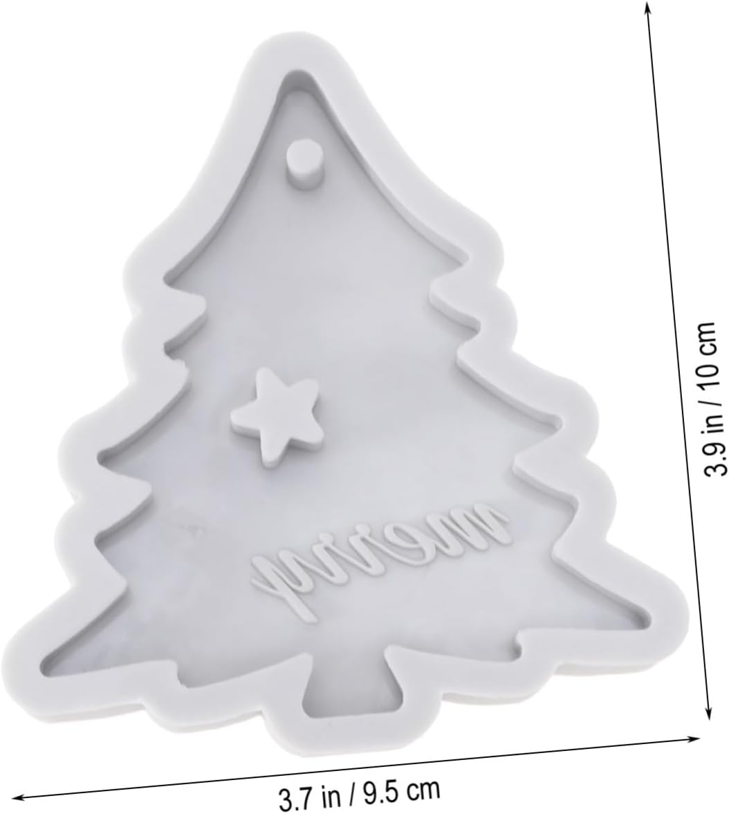 BESTOYARD 2 moldes para fondant de Navidad para tartas de Navidad, chocolates, hechos en casa, para hornear, cupcakes, dulces de Navidad, capacillos