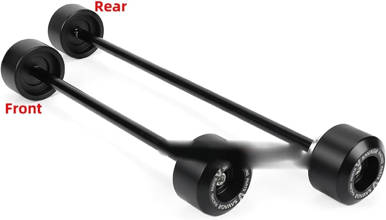 Para Yamaha MT09 SP Tracer 9 GT XSR900 rueda delantera trasera Horquilla deslizante Eje Horquilla Crash Slider Rueda Protector de cubo de rueda