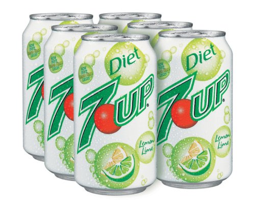 Diet 7-Up, 12 onzas líquidas (paquete de 6)