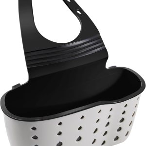 Soporte de esponja para fregadero de cocina, organizador de esponja para platos, correa ajustable, soporte de esponja con agujeros de drenaje para Soporte de esponja para fregadero de cocina, organizador de esponja para platos, correa ajustable, soporte de esponja con agujeros de drenaje para
