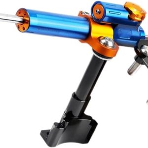 Amortiguador de motocicleta estabilizador de amortiguador de dirección compatible con Yamaha MT-03 2020-2023 Kit de amortiguador de marcha atrás de Amortiguador de motocicleta estabilizador de amortiguador de dirección compatible con Yamaha MT-03 2020-2023 Kit de amortiguador de marcha atrás de