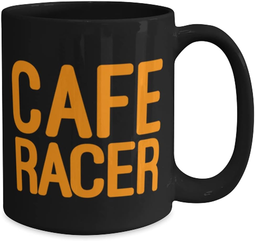 CAFE RACER Coffee Mug 15oz, black