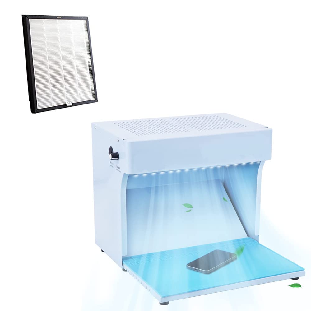 Campana de flujo laminar Micología Campana de flujo laminar vertical Flujo de aire Banco limpio Estación de trabajo para reparación de LCD de