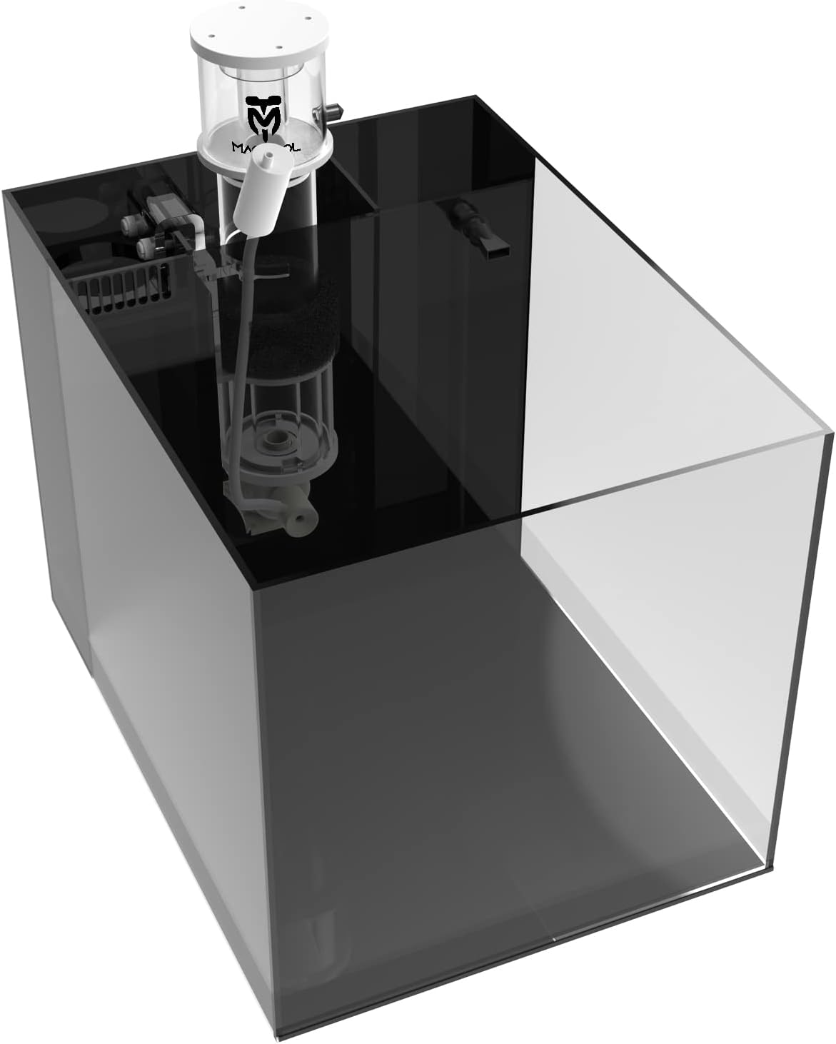 MagTool Nano AIO Tank Protein Skimmers para todo en un tanque de arrecife de hasta 35-45 galones (DC-SQ50)