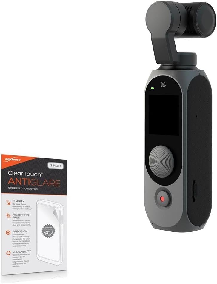 BoxWave Protector de pantalla compatible con Xiaomi FIMI Palm 2 Pro  ClearTouch Anti-reflejo (paquete de 2), antihuellas de piel mate antihuellas