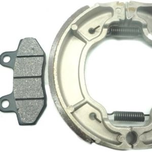 For Yam&ha TZR50R 1993-1997 XTZ125E 2004-2020 XTZ125 2003-2013 XTZ 125 Motorcycle Semimetal Front And Rear Brake Pads (Color  Front and Rear) For Yam&ha TZR50R 1993-1997 XTZ125E 2004-2020 XTZ125 2003-2013 XTZ 125 Motorcycle Semimetal Front And Rear Brake Pads (Color  Front and Rear)