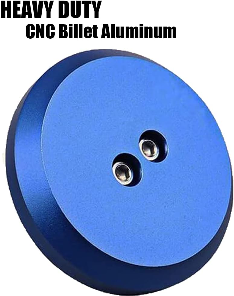 Paquete de 4 adaptadores de almohadilla de gato, disco de aluminio Jacking, almohadillas de piso Billet compatibles con Chevrolet Corvette C5 C6 C7