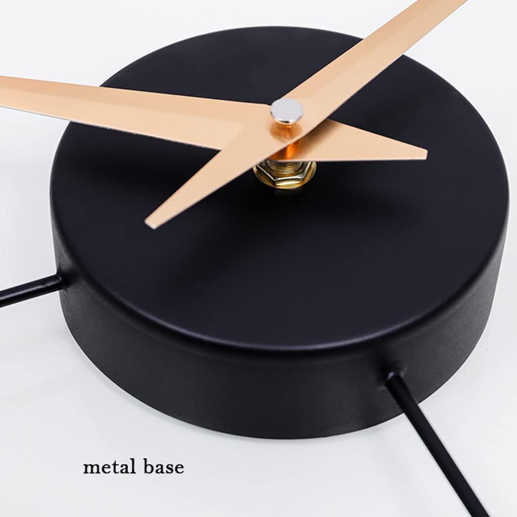 Reloj de pared – Reloj de pared creativo de constelación de 20 pulgadas, moderno, decorativo, redondo, reloj de pared, negro, minimalista,