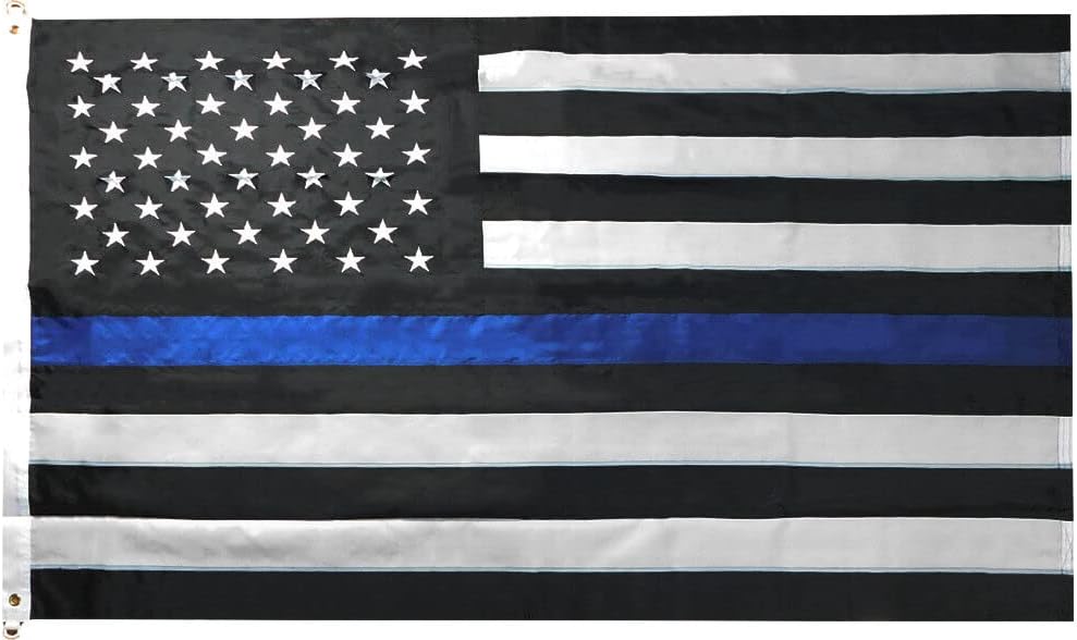 Premium USA Thin Line 8×12 8’x12′ Nylon Embroidered Flag Grommets &