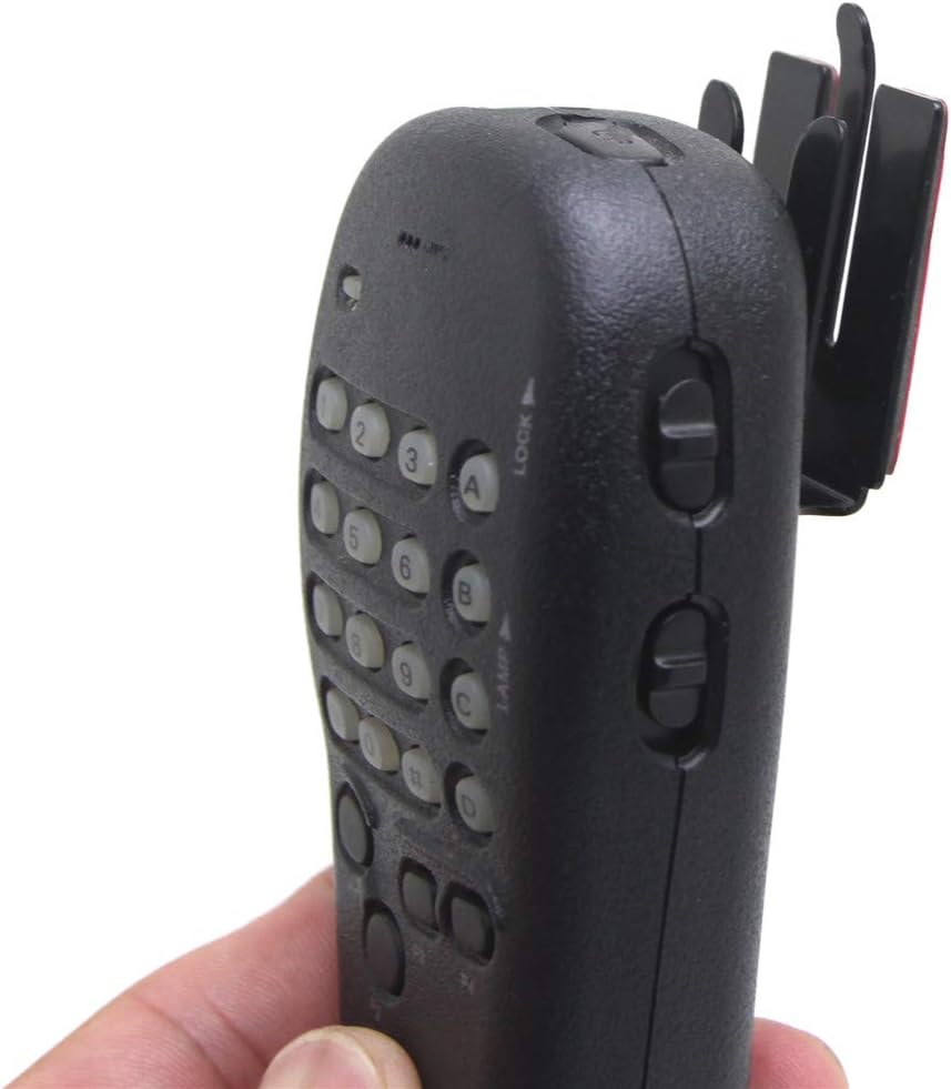 Soporte de micrófono CB para radio móvil, clip para colgar para Yaesu Icom Vexter Motorola Kenwood MH48 MH36 HMN3596 HM133V HLN9073 GM300340950