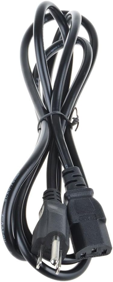AC in Power Cord Cable Outlet Socket Plug Lead Compatible with Wasabi Mango UHD490 Real 4K HDMI 2.0 49 AH-IPS UHD DP Perfect Pixel Monitor