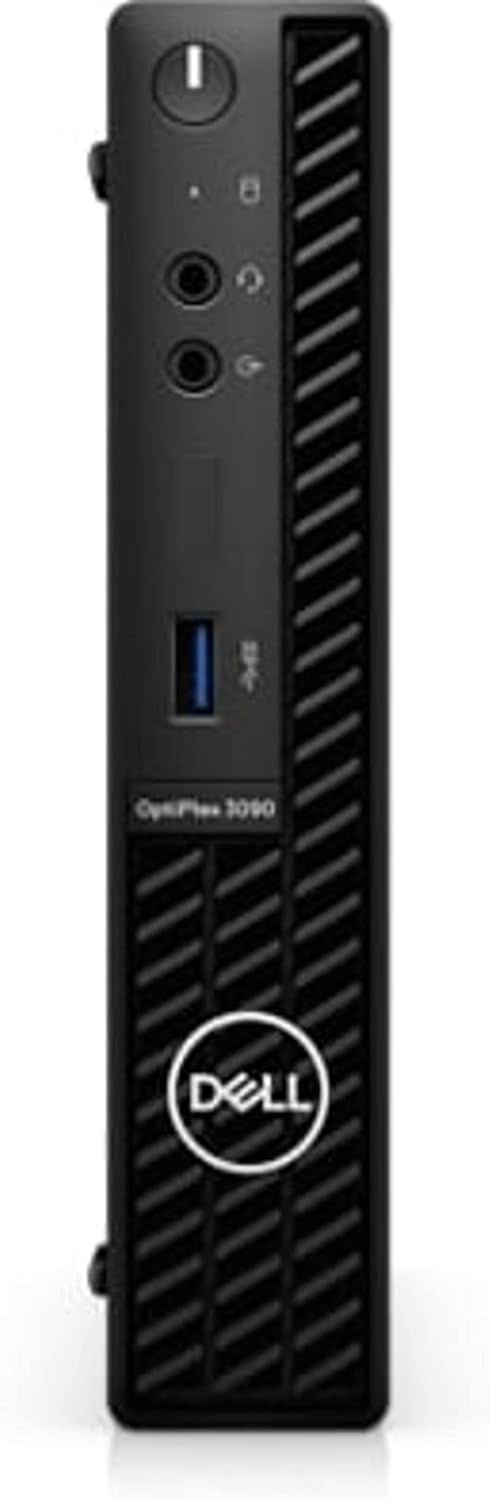 Dell Optiplex 3000 3090 Micro Tower – Torre de computadora de escritorio (2021)  Disco duro Core i5-1TB – 16 GB RAM  6 núcleos  3.8 GHz – CPU de 10