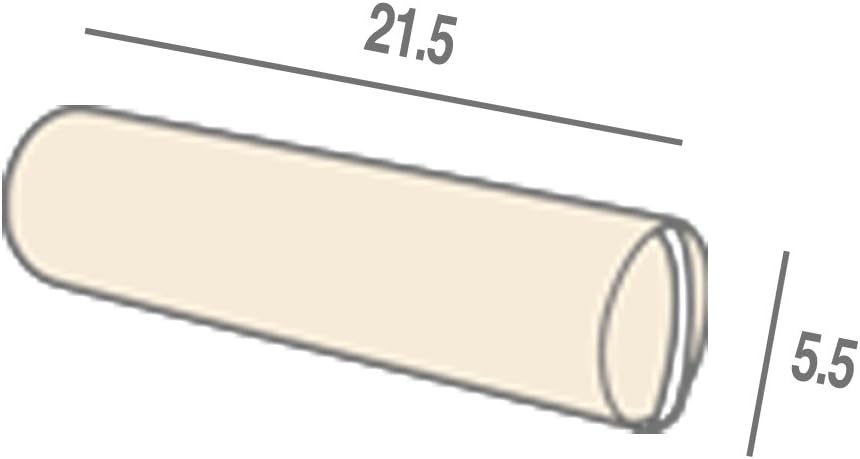 Almohada redonda de masaje de 21.5 pulgadas de largo x 5.5 pulgadas de ancho