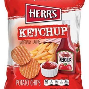 Herr’s Patatas fritas, sabor a ketchup, 2.75 onzas2.75 oz (paquete de 3) Herr’s Patatas fritas, sabor a ketchup, 2.75 onzas2.75 oz (paquete de 3)