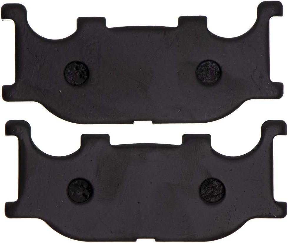 NICHE Juego pastillas de freno para Yamaha V Star 1100 3XF-W0045-50-00 5VU-25805-00-00 Delanteras traseras semimetálicas