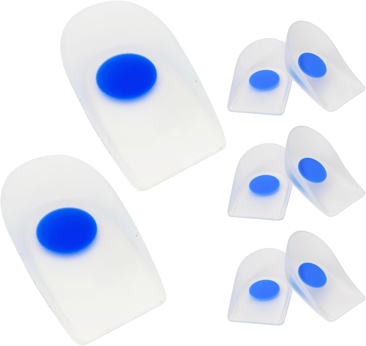 Talonera para niños para dolor de talón, almohadillas de gel para el talón para aliviar el dolor de talón. Almohadillas de talón de gel para