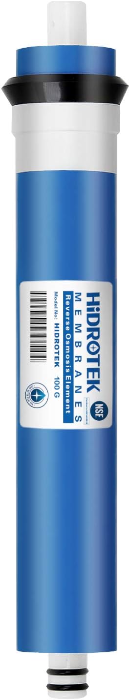 Geekpure Membrana RO de ósmosis inversa 100 GPD Reemplazo del filtro de agua-Certificado NSF (1)