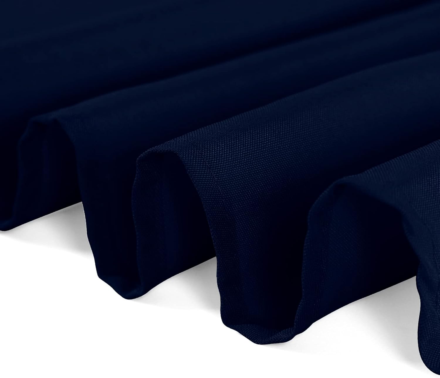 Paquete de 2 manteles rectangulares impermeables, de poliéster de 60 x 120 pulgadas, mantel de poliéster resistente a las arrugas para mesa de
