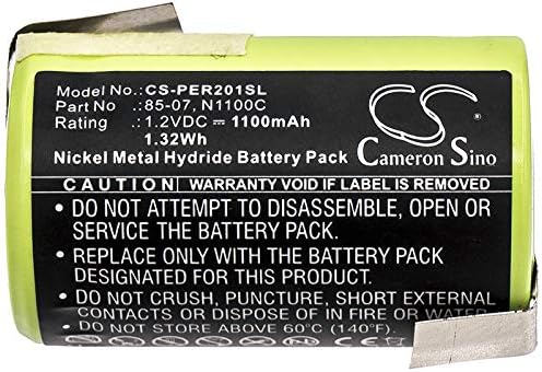 Cameron Sino – Batería Ni-MH para Panasonic ER201, ER398, compatible 85-07, N1100C (1100mAh  1.32Wh)