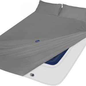 Juego de sábanas tamaño matrimonial de bolsillo extra profundo para colchón de aire, sábanas de bolsillo profundo, sábanas con bolsillos laterales, Juego de sábanas tamaño matrimonial de bolsillo extra profundo para colchón de aire, sábanas de bolsillo profundo, sábanas con bolsillos laterales,