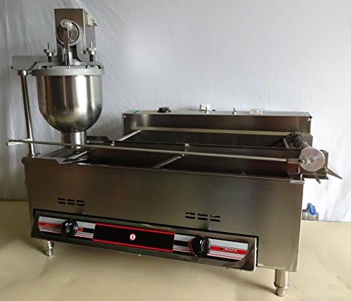 Máquina automática de fabricación de donas de calefacción eléctrica y de gas, máquina comercial para hacer donas automática, máquina automática para