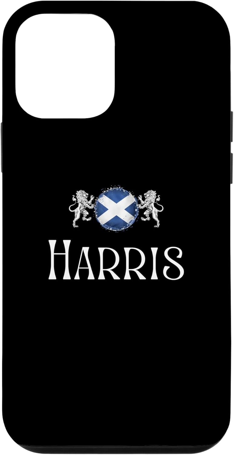 Funda para iPhone 12 mini Harris Clan Scottish Family Name Scotland Heráldica