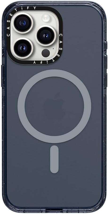 CASETiFY Funda Impact para iPhone 15 Pro Max 4 veces probada contra caídas de grado militar, protección contra caídas de 8.2 piescompatible con