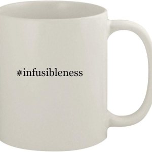 #infusibleness – 11oz Ceramic White Coffee Mug, White #infusibleness – 11oz Ceramic White Coffee Mug, White