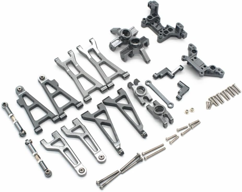 Compatible con piezas de automóvil Hyper GO RC, accesorios de actualización de metal, traje de uso vulnerable con soportes de choque, para automóvil