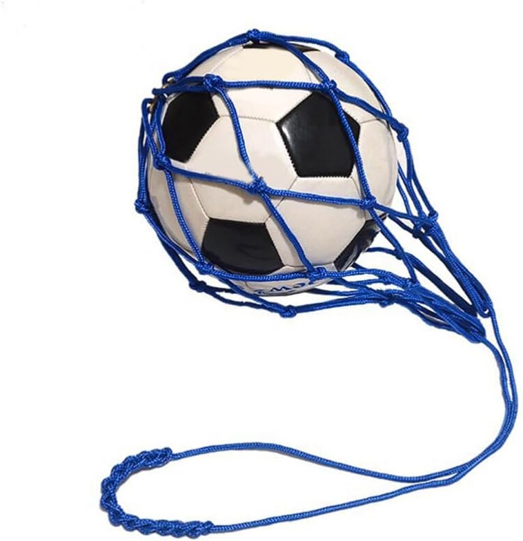 Sosoport Red de entrenamiento de patadas de fútbol para niños, diseño de pelota de fútbol, bungee entrenamiento, red de malabarismo, red de fútbol,