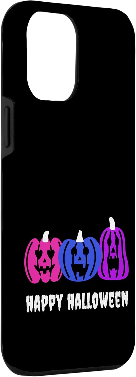 iPhone 13 Pro Max Happy Halloween Bisexual Pride Bi Pride LGBTQ LGBT Case