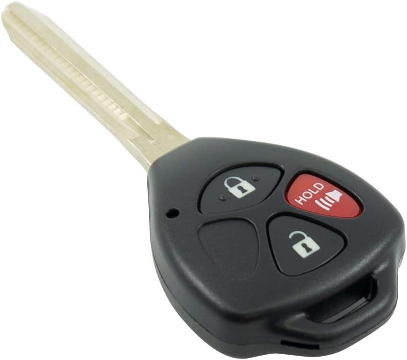 Keyless2Go Repuesto de llave con control a distancia para vehículos que utilizan MOZB41TG con chip 4D67.